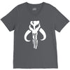 mandalorian symbol star wars tee boba fett bantha skull jedi sith V-Neck Tee