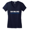 claustrophobia Women's V-Neck T-Shirt