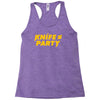 knife party electro house Racerback Tank