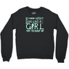 i ski like a girl Crewneck Sweatshirt