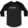 LIVE AS YOU WANT 3/4 Sleeve Shirt