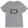 Dead Battery V-Neck Tee