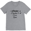 couldn&rsquo;t care less V-Neck Tee