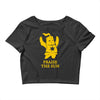 the dark sun Crop Top