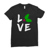 love christmas trending Ladies Fitted T-Shirt