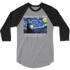 Vincent Van Gogh The Starry Night 3/4 Sleeve Shirt