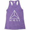 mmxi roman numerals triangle Racerback Tank