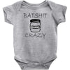 batshit crazy mini Baby Bodysuit