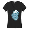 hip hop hibernation Women's V-Neck T-Shirt