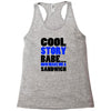 cool story babe white t shirt now make me a sandwich college humor fun Racerback Tank