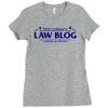 bob loblaw's law blog Ladies Fitted T-Shirt