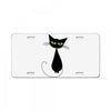 black cat idiot License Plate