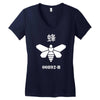 breaking bad inspired methylamine Women's V-Neck T-Shirt