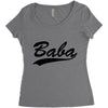 baba (2) Women's Triblend Scoop T-shirt