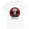 red sun uzumak Ladies Fitted T-Shirt