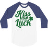 kiss me for luck 3/4 Sleeve Shirt