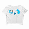 retweet Crop Top