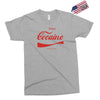 enjoy cocaine funny gray Exclusive T-shirt