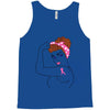 breast cancer girl power Tank Top