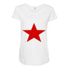red star army Maternity Scoop Neck T-shirt