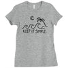 keep it simple Ladies Fitted T-Shirt