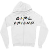 girlfriend friends tv show parody Zipper Hoodie