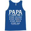 I Love you Papa Tank Top