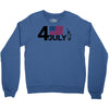 july 4 independence day Crewneck Sweatshirt