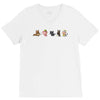 psycho animals V-Neck Tee