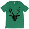 poly deer black T-Shirt