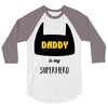 daddy is my superhero 3/4 Sleeve Shirt