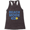 beach mode on Racerback Tank