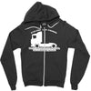 stolzer lkw fahrer trucker disponent Zipper Hoodie