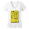 the cartridge family Women's V-Neck T-Shirt