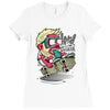 nerd attack Ladies Fitted T-Shirt