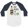 tequila   best friends 3/4 Sleeve Shirt