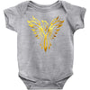 Phoenix Tribal Bird Baby Onesie