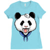 panda sailor Ladies Fitted T-Shirt