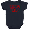 friends don't lie 1 Baby Bodysuit