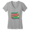 i'm the little sister Women's V-Neck T-Shirt