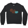 coffe squirrel Crewneck Sweatshirt