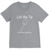 lick the tip shirt by the savage chef V-Neck Tee