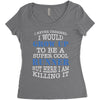 i never dreamed i would grow up to be a super cool runner but here i a Women's Triblend Scoop T-shirt
