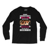 Never Underestimate A Man Who Watches Friends And Was Born in December Long Sleeve Shirts
