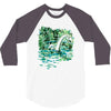 water lilies and nessy 3/4 Sleeve Shirt