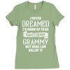 Perfect Freakin Grammy Ladies Fitted T-Shirt