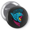 cat punk Pin-back button