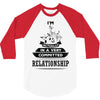 I Am Music Actually In A Very Commited Relationship 3/4 Sleeve Shirt