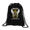 fishing fanatic1 Drawstring Bags