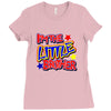 i'm the little brother Ladies Fitted T-Shirt